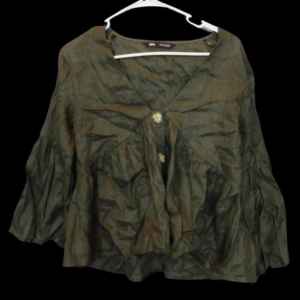 Zara Linen Top